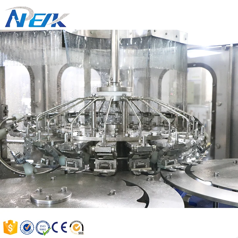 Manufacturer customized automatic 3-in-1 bottled pure water filling production line