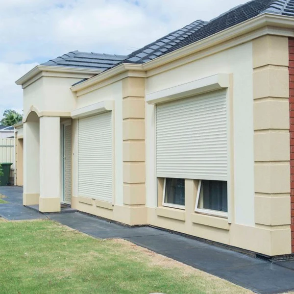 TOMA European Standard Motorized Aluminum Shutters Home Use Steel Roller Shutter with Polymer Stainless Steel Finished Surface