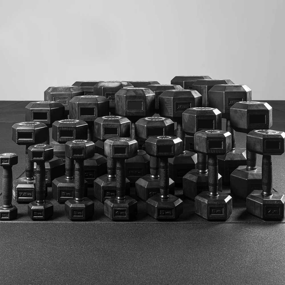 Factory Customized Cheap Hot Sale Exercise Strength Hexagonal Workout Dumbbell Dumbbells