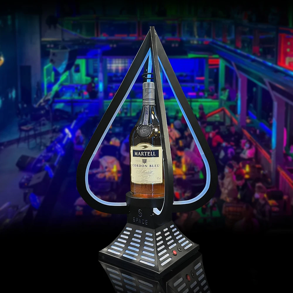 Most chandon Vip wine bottle presenter nightclub wine bottle rack display stand