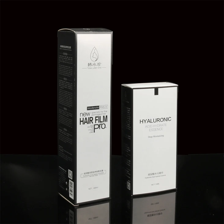 Custom Luxury Design Small Printed Cosmetic Box Sleeve Long Rectangle Box Packaging For Skin Care Make up Package