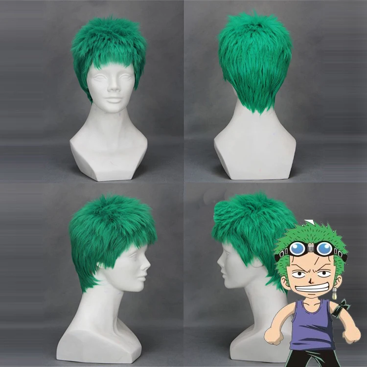 
Custom Colored Japanese Anime ONE PIECE Figure Monkeys D Luffy Cosplay Synthetic Hair Wigs 