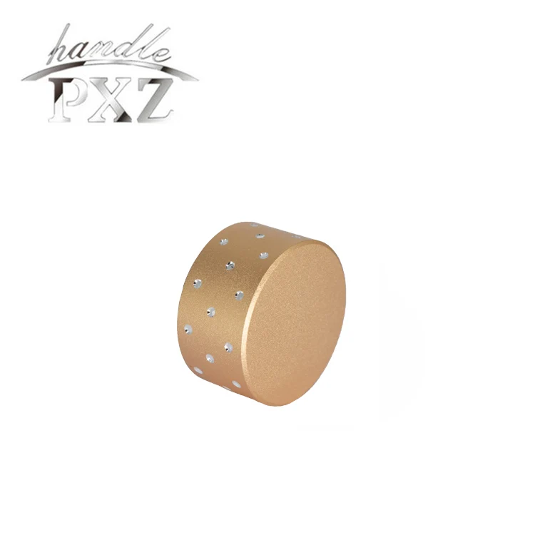 Chrome knob surface burner knob aluminum alloy gold control knob