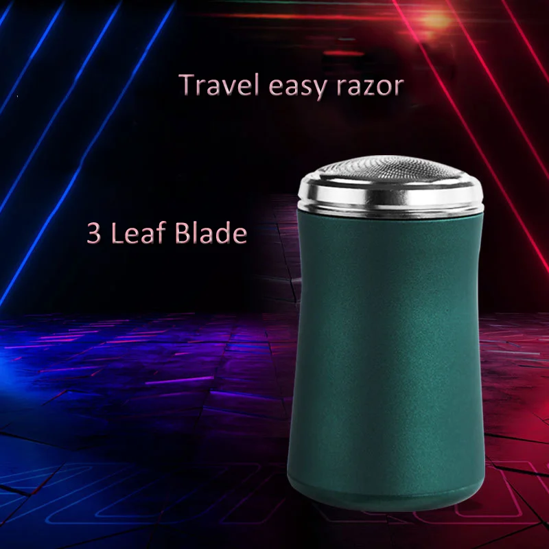 Fast Charge Low Noise Operation High Speed Motor Slim Foll Gold Net Body Men Electric Shaver