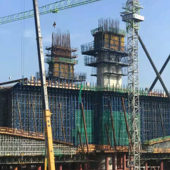 Китай Lianggong стальной бетон гидравлическая Автоматическая скалолазающая опалубка для строительства высотных зданий и