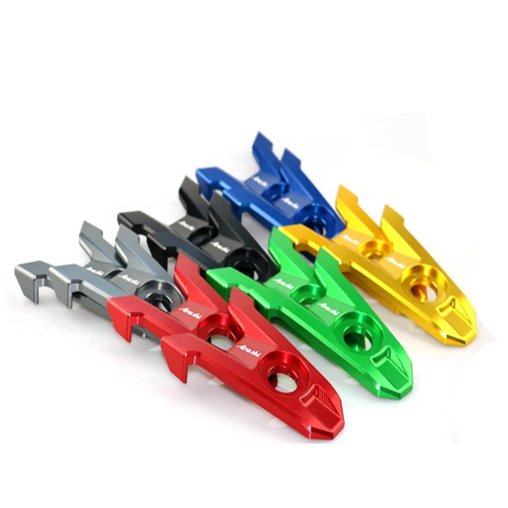 Motorcycle Accessories CNC Rear Fork Spindle Chain Adjuster Blocks For KAWASAKI Z800 2013 2014 2015 2016