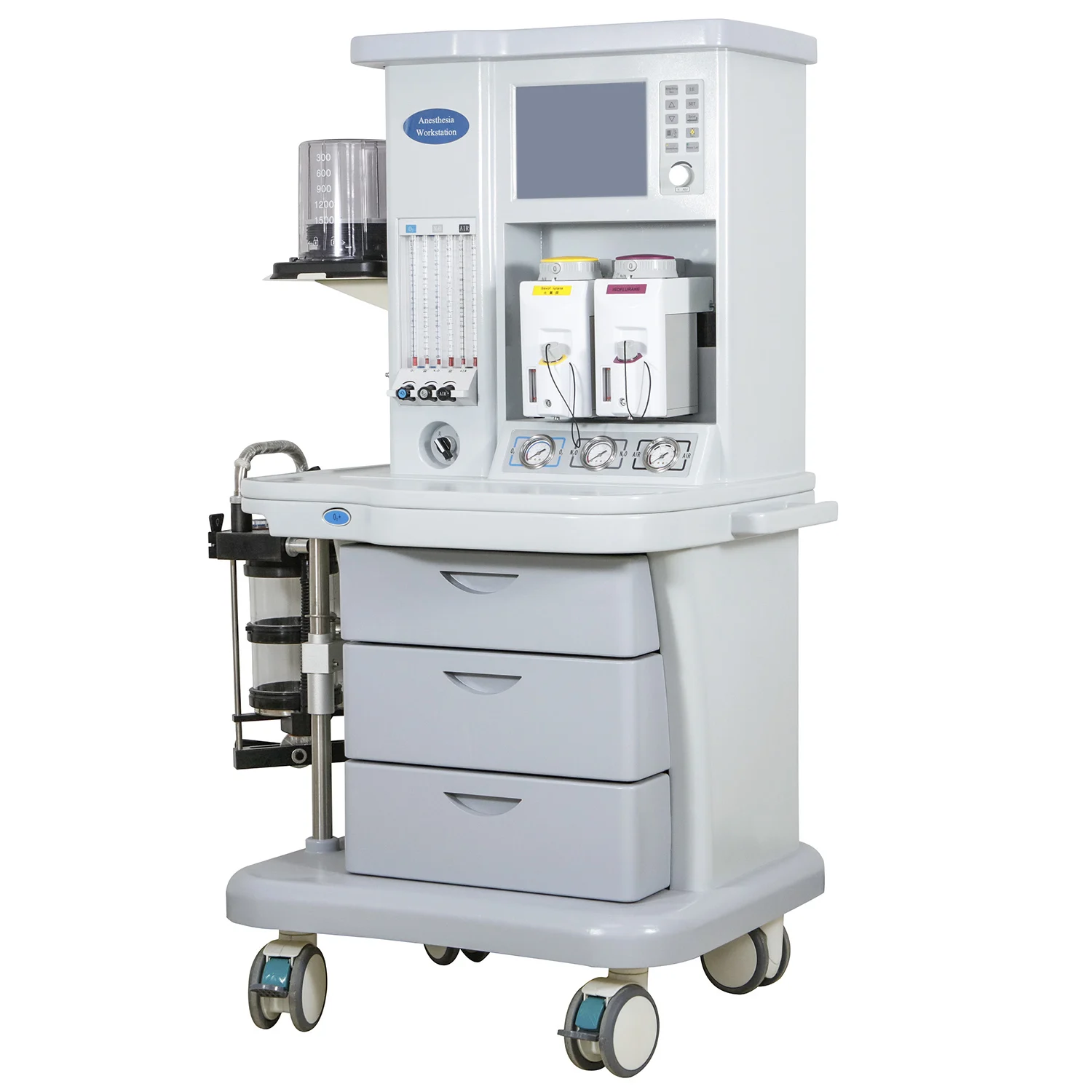 Chinese Hospital Anesthesia Machine  With Ventillator Machine Co2 Absorber Capnography Dioxide Inhalation System Device