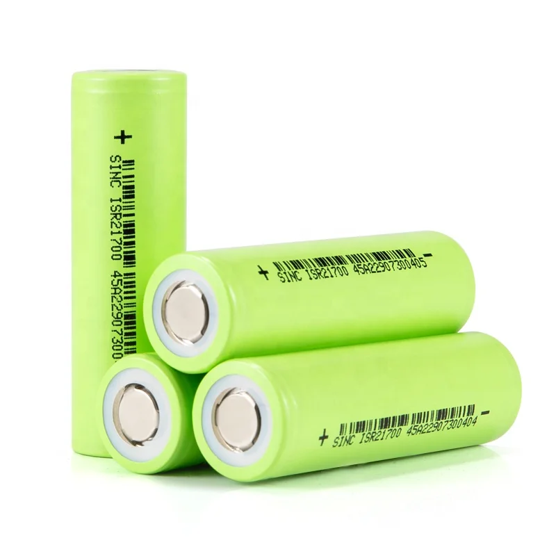 3.7V Li-Ion 21700 Batteries 5000mAh  Lithium Ion Rechargeable Battery Case Cell For Electric Bike 21700 Battery