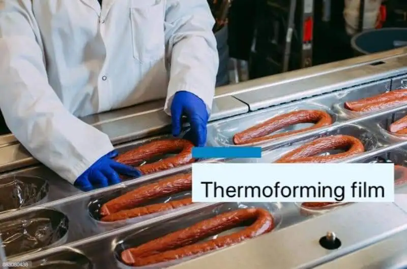 150mic  transparency  Heat  sealing Plastic Thermoforming Film for  food packing