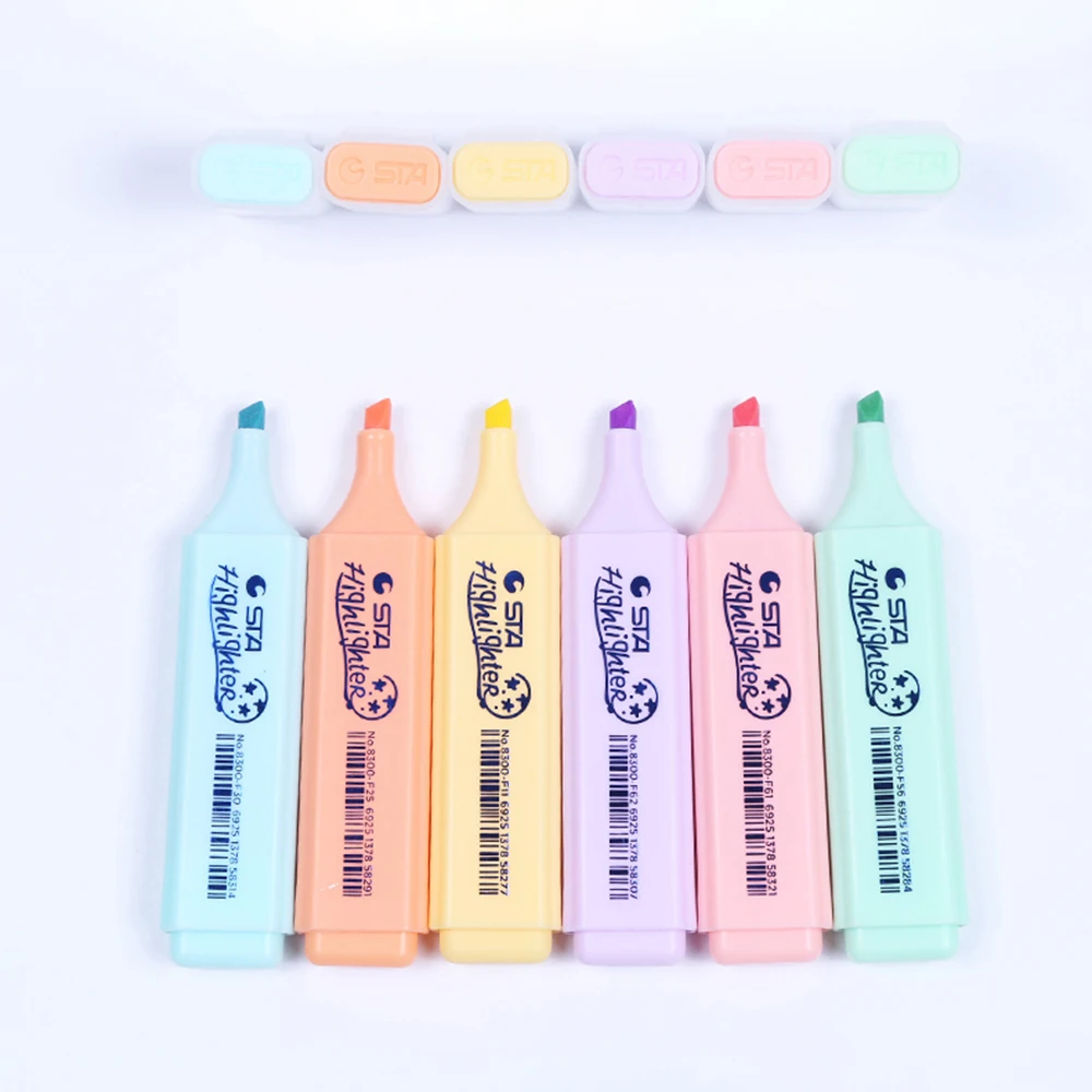  Хайлайтер STA NO.8300 серии Pastel для