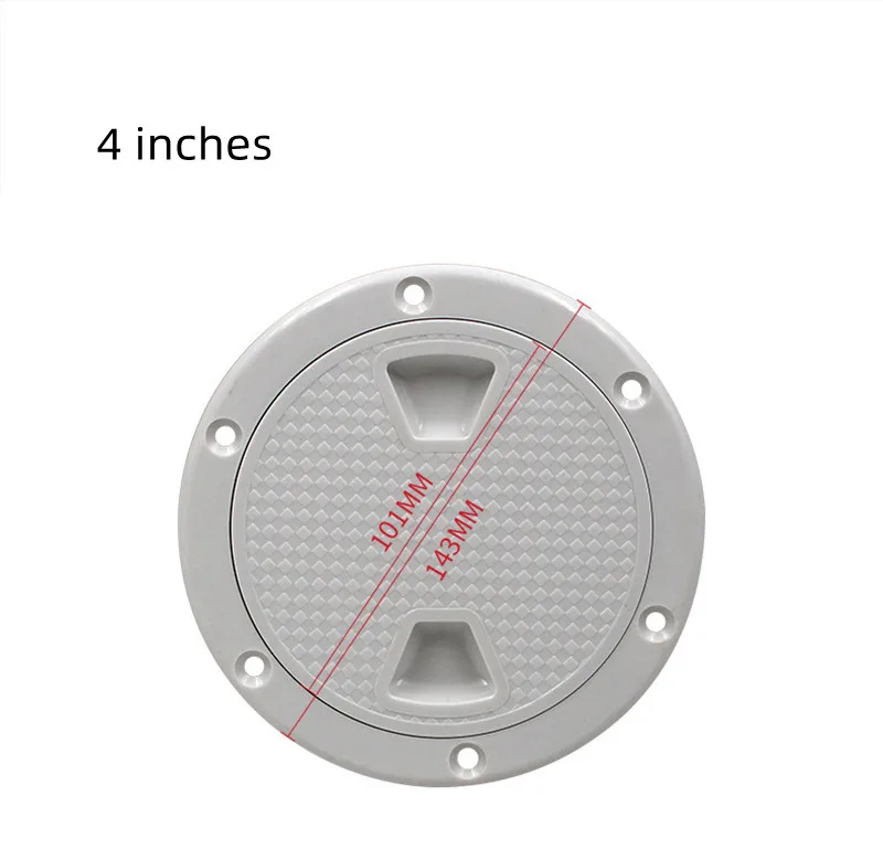 Marine grade circular hatch cover kayak storage round shape handle hatch cover for inflatable boats