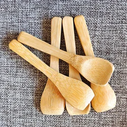 High Quality Brand New Kitchen Utensils Solid Seasoning Small Wooden Spoon Mini Bamboo Spoon