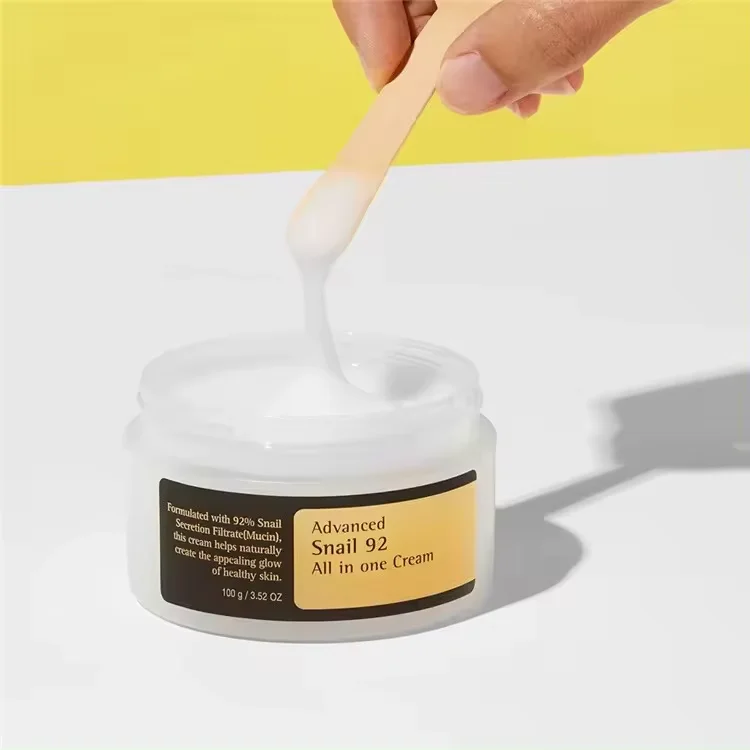 Snail Mucin Hydrating Face Skin Repair Face Gel Serum Anti Age Face Cream For All Skin Types OEM/ODM