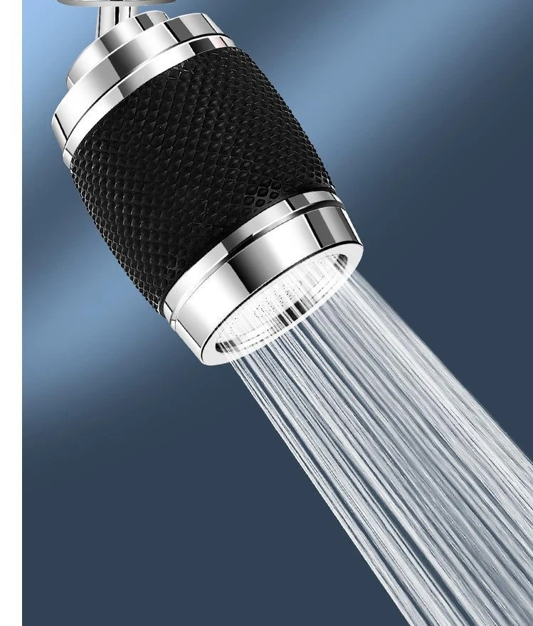 Faucet splash-proof pressurized 360 rotating kitchen silicone anti-scalding filter