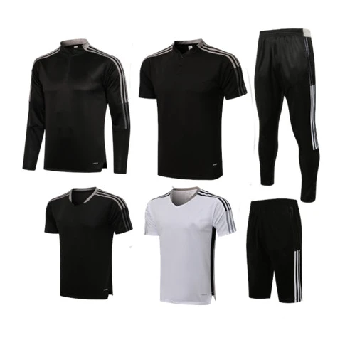 2122 Season men Blank Custom Football Kits Jersey Club Soccer Jacket new model  thai quality football uniform soccer jersey set