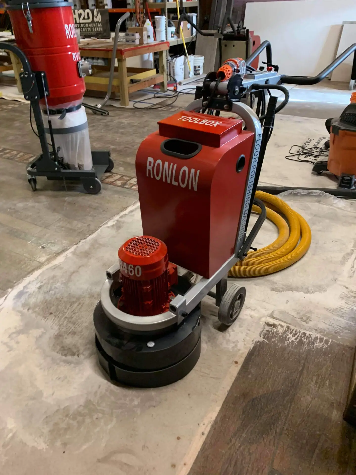 R460 epoxy terrazzo floor grinder concrete floor grinding machine