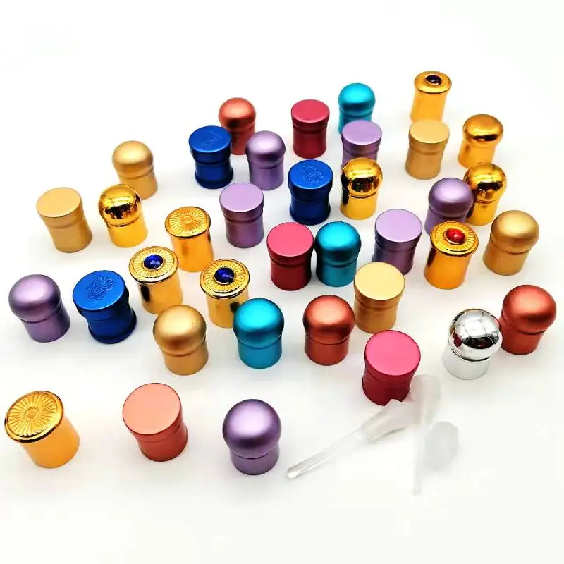 3ML 6ML 12ML Holy Water Glass Bottle Octagonal Roller Bottles Storage Arabic Perfume Attar Oud