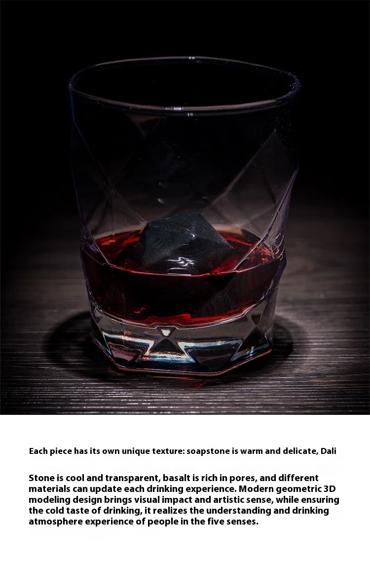 Modern Design Ice Wine Stone with 1-Year Warranty Brushed Surface Finish for Office Building Application