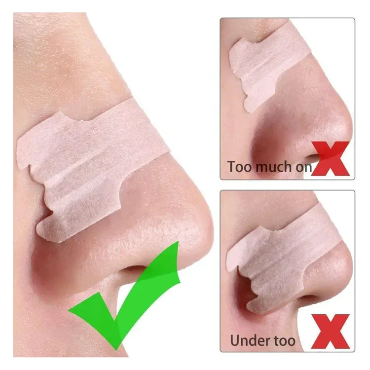 Ночная полоска для предотвращения храпа средство сна одноразовая пластырь носа