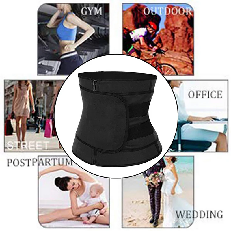 Женский тренировочный корсет для талии, корсет для похудения, сауна, пояс для пота под грудью, спортивный корсет, формирователь тела