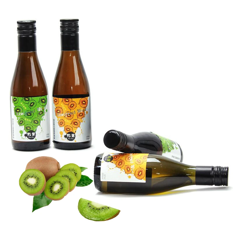 
Drink kiwi wine box beverage supplier fruit wine187ml/ bottle fruit wine juice bar 