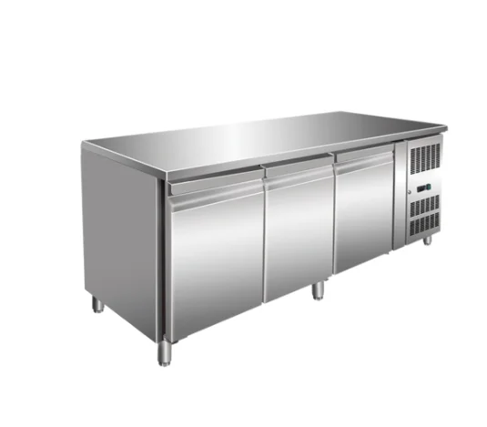 cheap double doors SUS undercounter refrigerator for restaurant