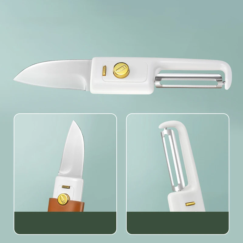 Multifunctional Fruit Peeler Knife Plastic Handle Vegetable Potato Stainless Steel Peeler Fruit Vegetable Tools
