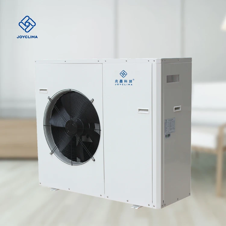 DC compressor inverter EVI air to water heat pump for ambient temperature -30C
