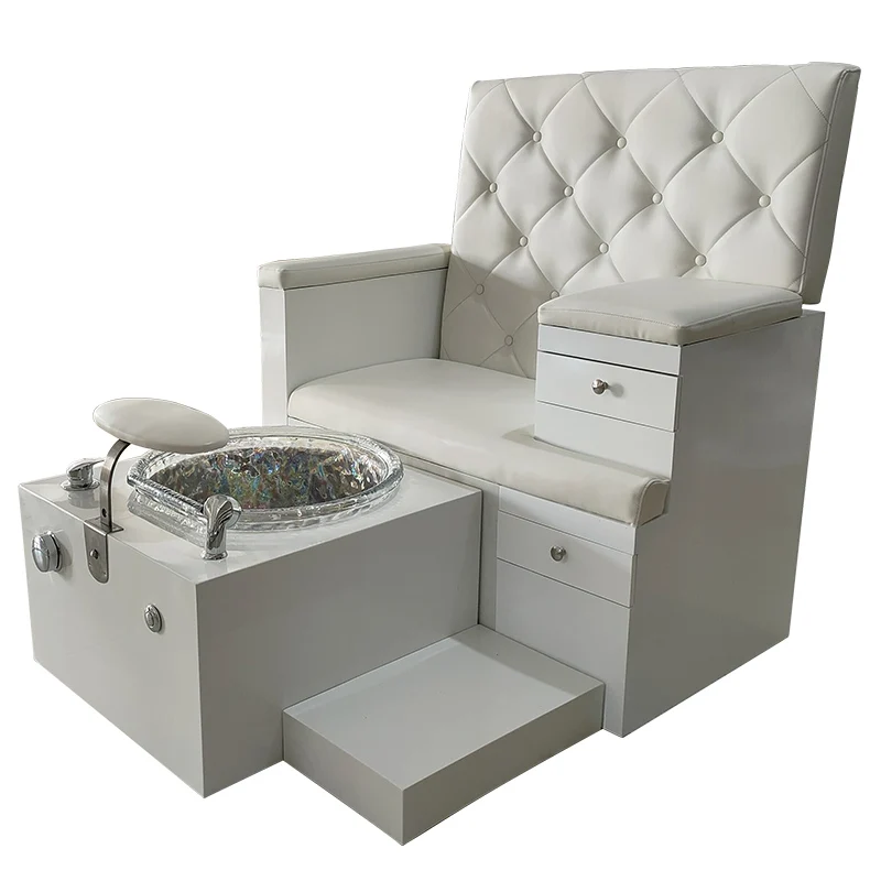 Wholesale comfortable large foot spa massage pedicure chair and manicure table set pedicure chairs jet