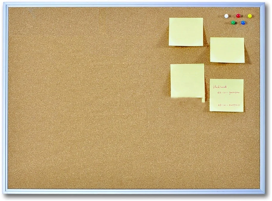 
High Quality Acrylic Doors Enclosed Cork Memo Bulletin Board 