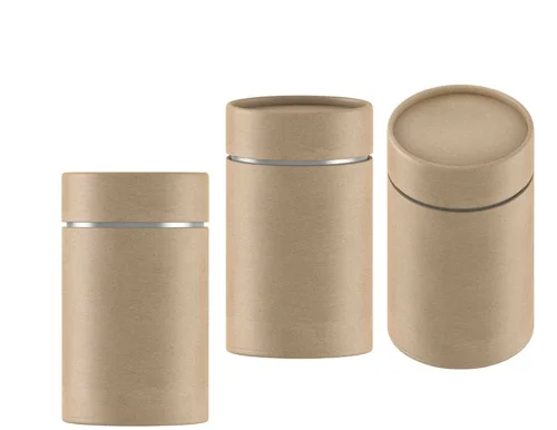 
paper tube manufacturer strong kraft cardboard cylinder box 100% recyclable custom packaging 