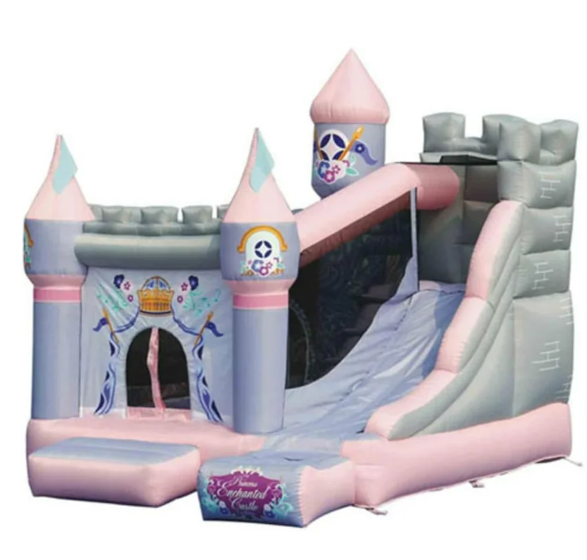 High Quality Octopus-themed Inflatable Trampoline with Water Slides