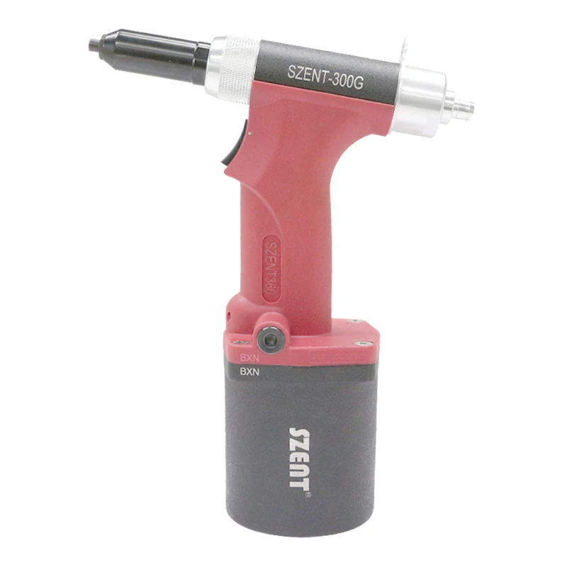 SZENT-300G Air Rivet Gun  Powerful Pneumatic Rivet Gun  2.4 - 4.8 Mm Pneumatic Air Rivet For All material