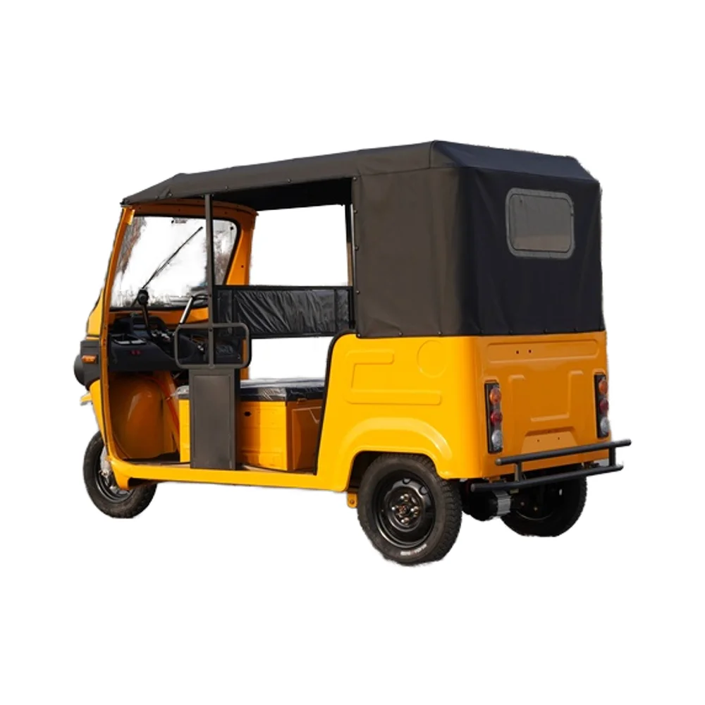 Wholesale Low Price Large Space Electric Moto Bajaj Re 3 Person Passenger Cabin Adult Wheel Motorcycle