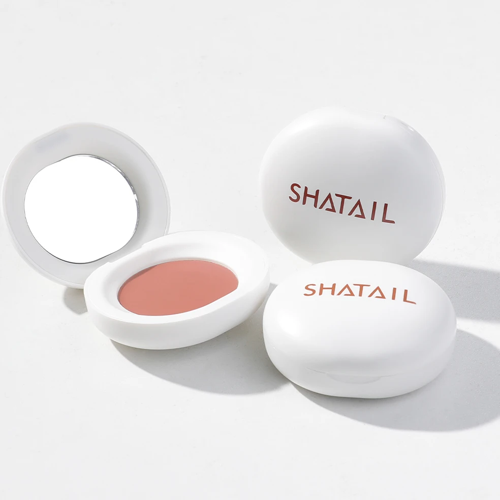 Cosmetics Face Blusher Soft Powder Pigmented Blush Waterproof Matte Compact Cheek Powder Blush Palette