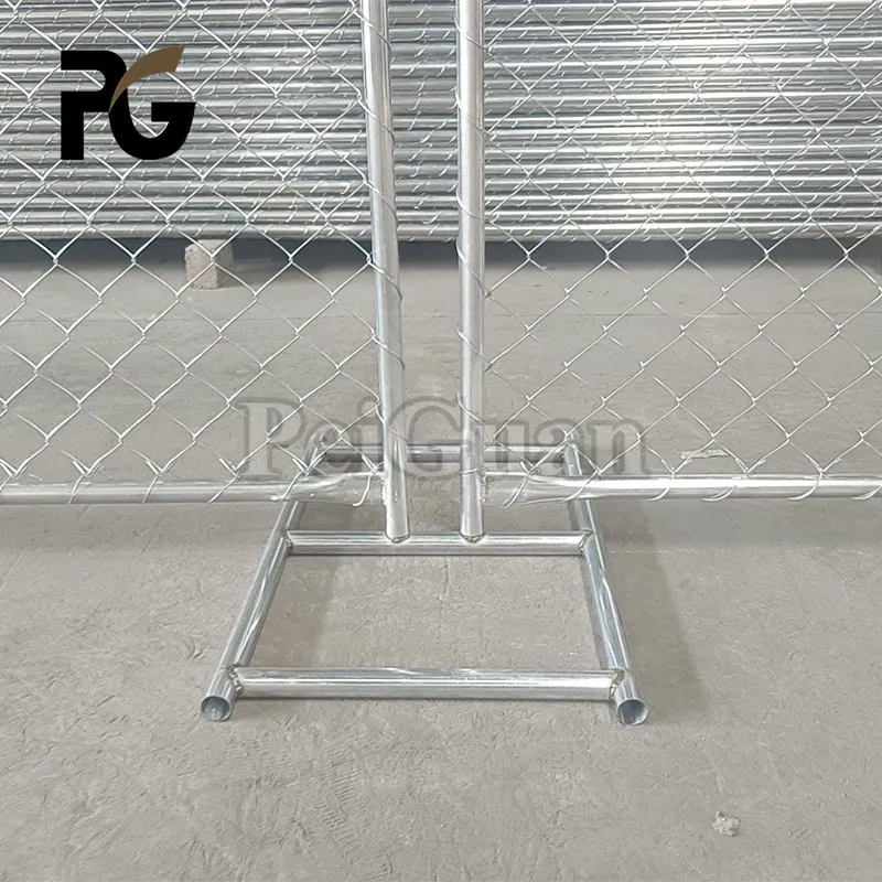 Direct Factory Security Panels Removable Chain Link Temp Panels Chain Link Temporary Fence Panels For America