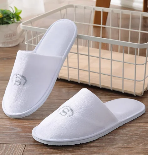 Wholesale Custom Disposable Unisex Slippers Wash Set Hotel Luxury Bathroom Amenity Hotel Supplies eva soles