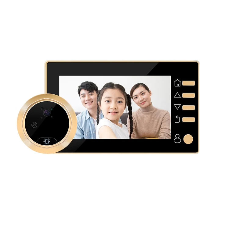 Surveillance Peephole Factory High Quality Video Cat Eye Camera Door Camera Wifi Eye Hole