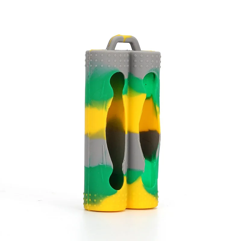 Foggyman, оптовая продажа, высокое качество, двойная батарея 18650, силиконовый защитный чехол, силиконовый чехол для батареи 18650