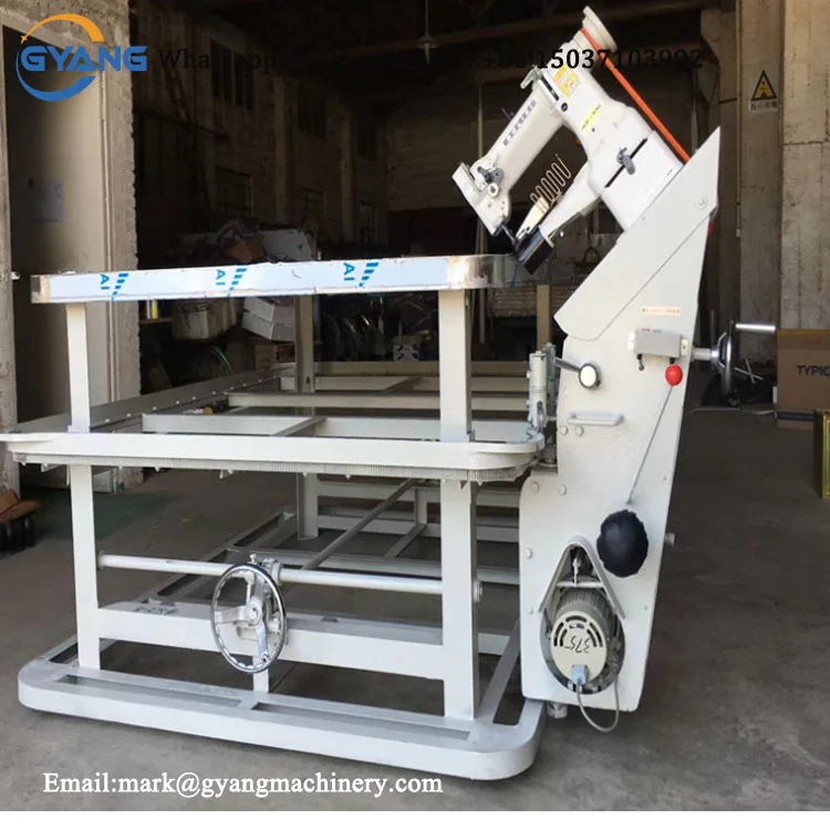 Easy Operation Spring Sponge Sewing Machine For Mattress Tape Edge Making Machine For Sale