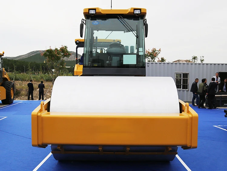 Road Construction Soil Compactors 22Ton New Single Drum Vibratory Road Roller Xs225 With High static line Loac