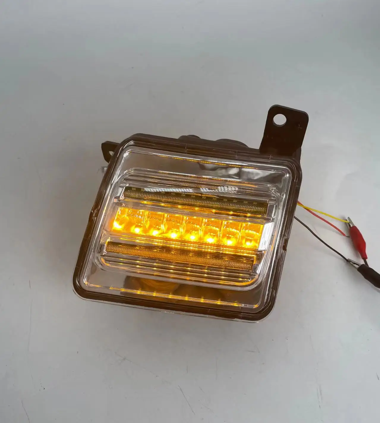 New product drl with turn signal yellow for Thar drl thar fog lamp