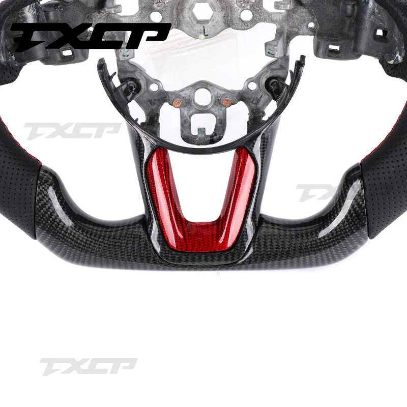 Углеродное волокно руль подходит для Mazda 3 6 Axela Atenza RX8 MX5 CX3 CX8 CX9 CX-4 CX-5 RX-7 CX5 RX7