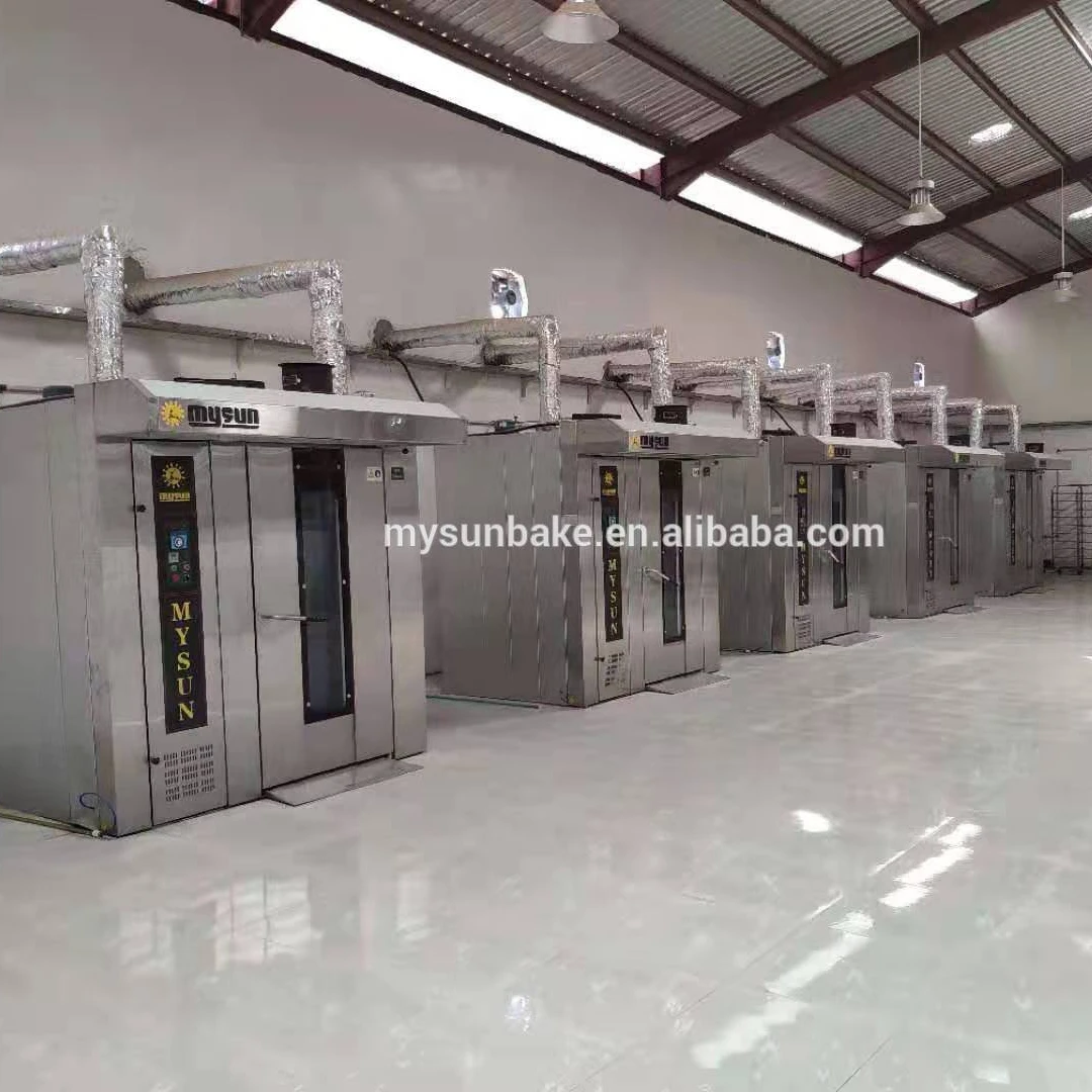 
New Arrival CE approved hot sale 100kg industrial double rack oven rotary convection oven 