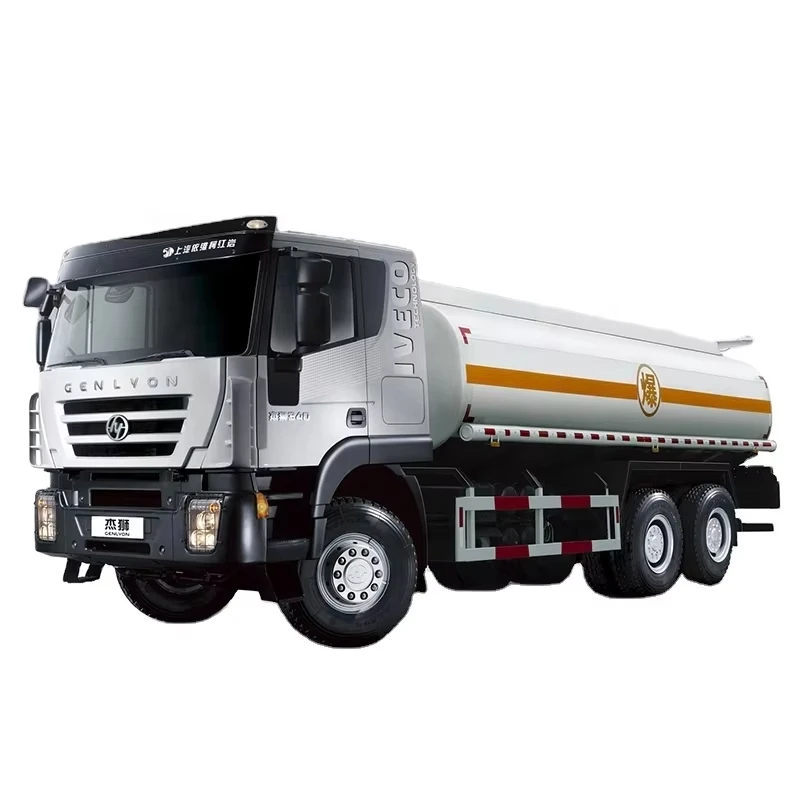 Hongyan IVECOS Factory Direct 8X4 6X4 Euro3 Diesel Petrol Gasoline Transport Tanker Truck Used for Fuel and Water Storage