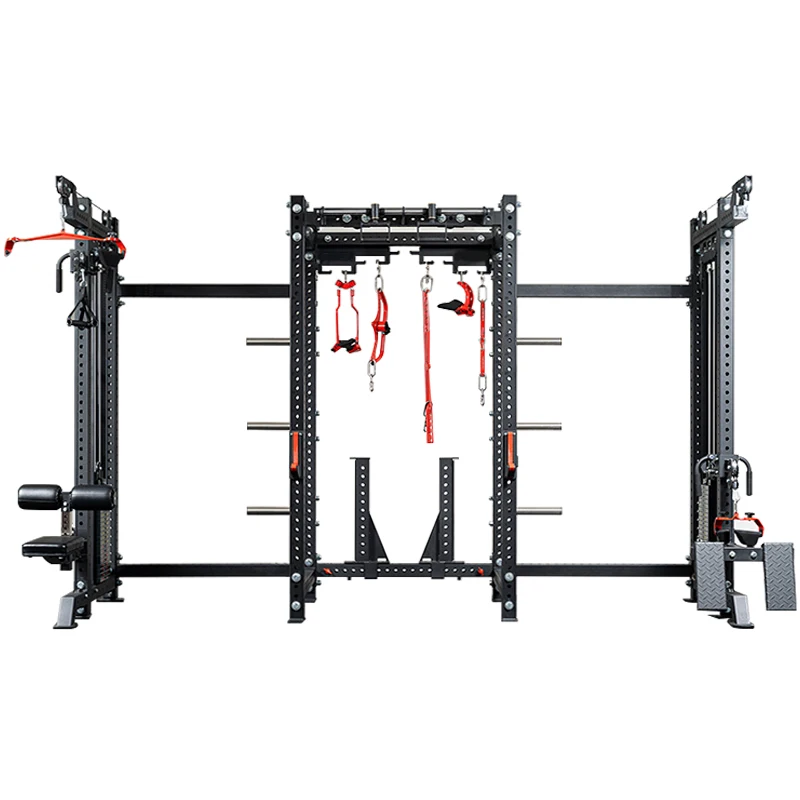 Custom Unisex Gym Racks OEM ODM Strength Training Rack with Multi-Power Cave Squat Rack