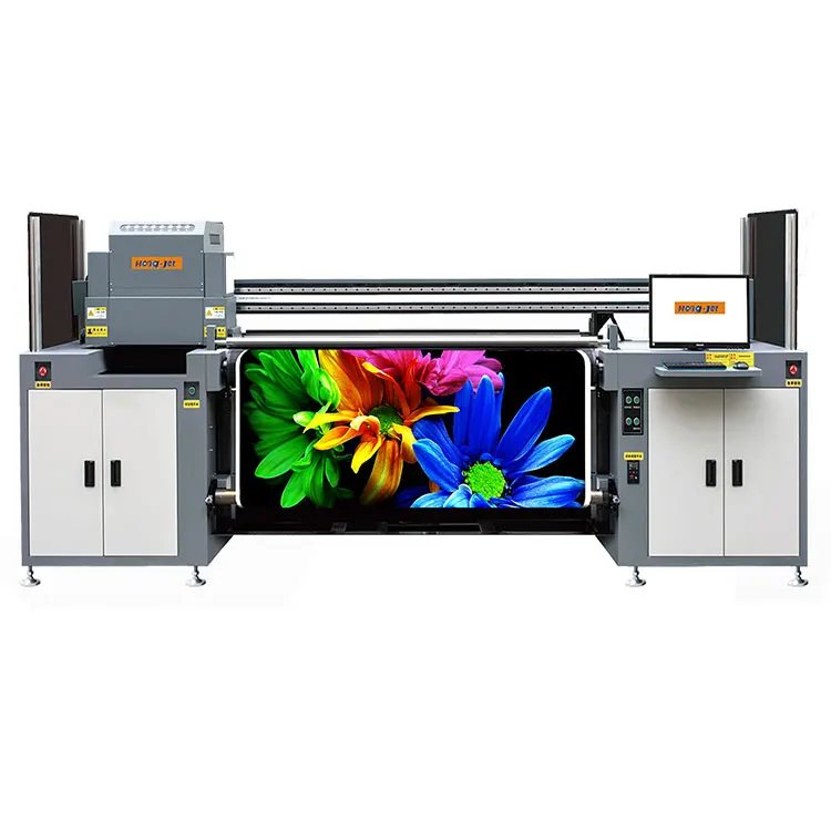 1.8m Flat Latex Digital Water-based Printing Solution Faux Leather PVC Tag Printer