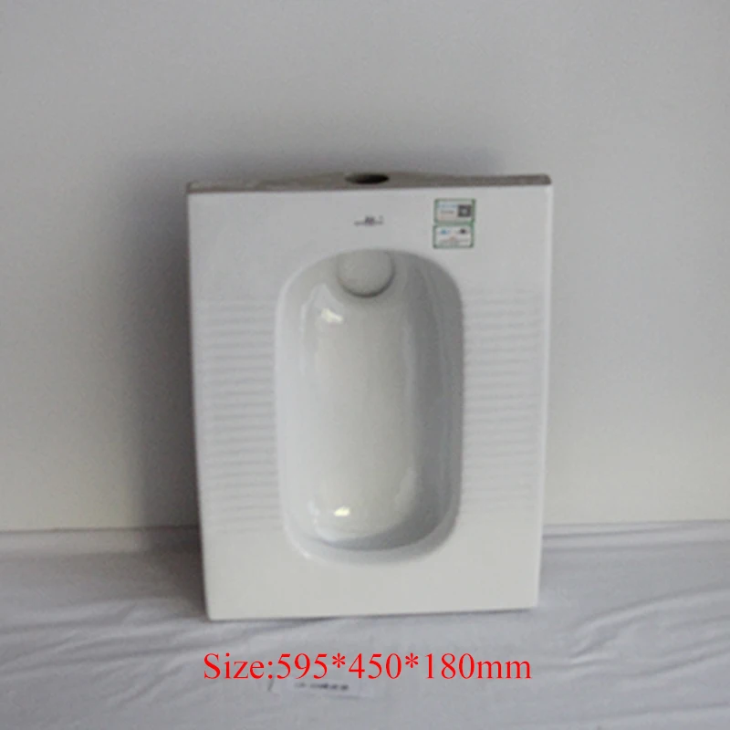 
Delicate Appearance Wc Bathroom Squat Dual Flushing Ceramic Squatting Pan 