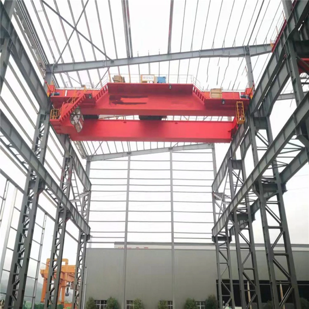Double Girder Explosion-Proof QB Type Overhead Crane New Used Condition Construction Industries Featuring New Motor Gear Core