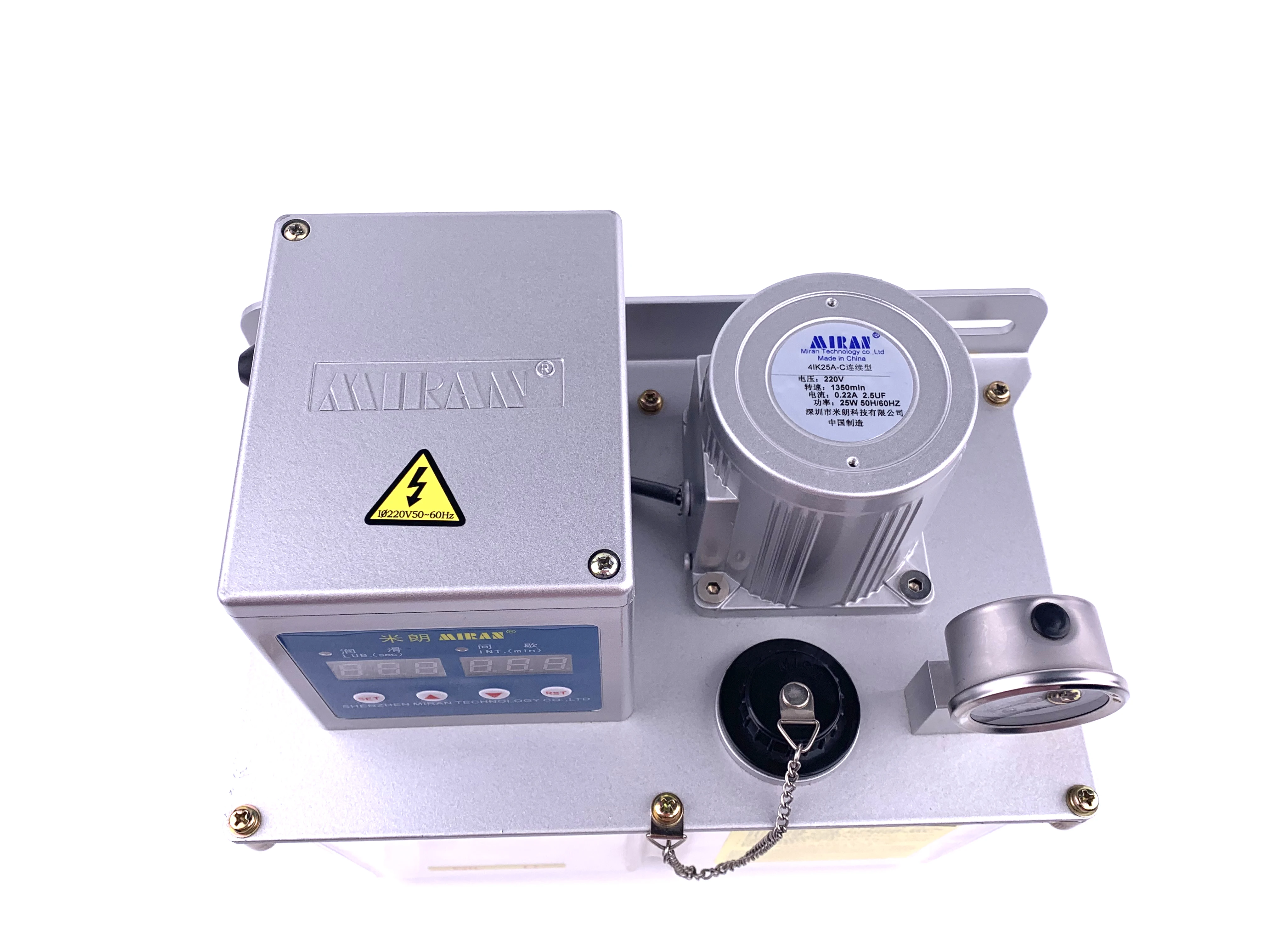 MIRAN MRG-3232 5L Self-Control Grease and Thin Oil Lubrication Pump for Numerical Control Machinery